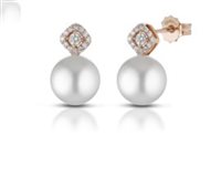 Boucles d'oreilles Coscia Perle Femme in Or Diamante LBEAAK660.1
